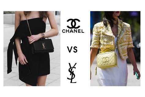 yves saint laurent bag vs chanel|ysl vs chanel purses.